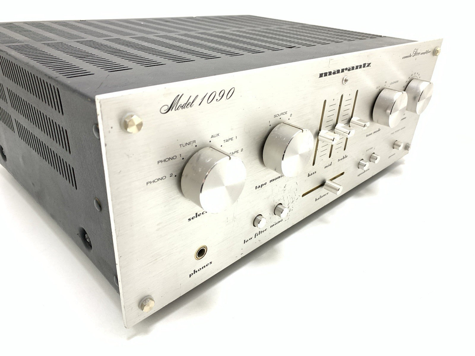 MARANTZ 1090 Stereo Integrated Amplifier 45+44 W RMS Vintage 1977 WORK Good Look