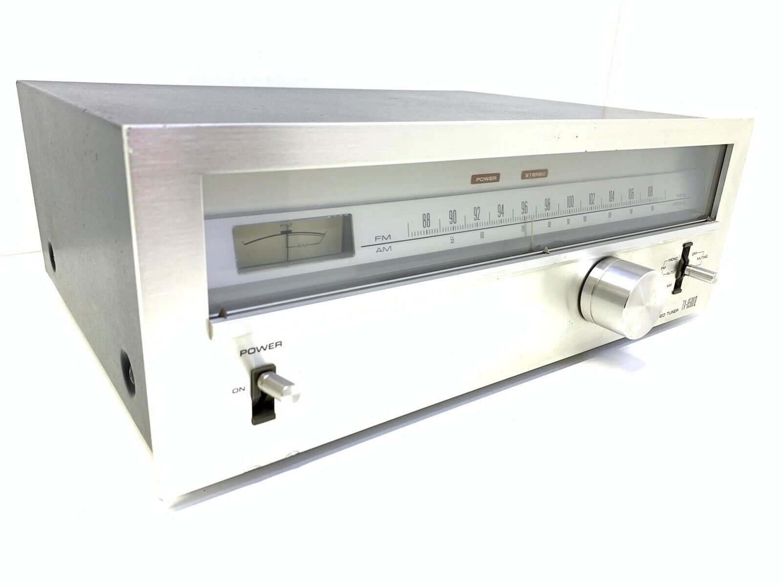 PIONEER TX-6500 II AM/FM Stereo Analogue Tuner Vintage 1976 Hi Fi WORK Good Look