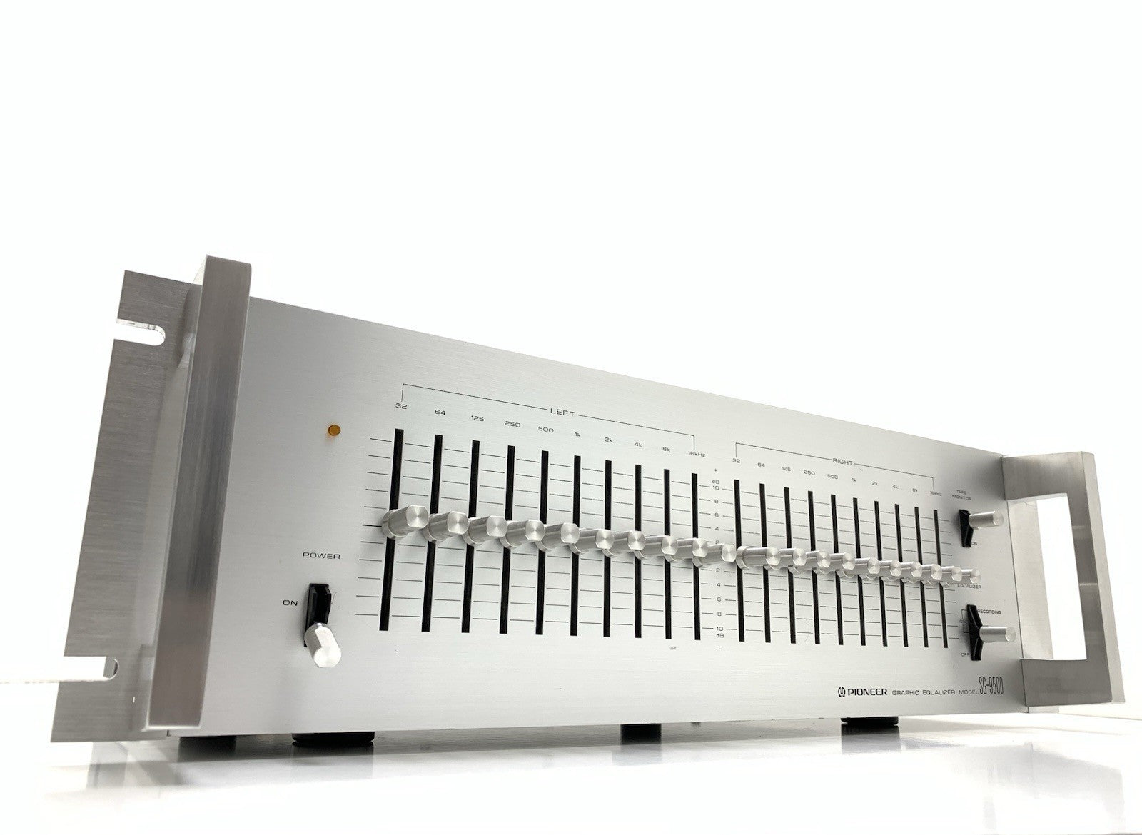 PIONEER SG-9500 RACK Graphic Equalizer SPEC Vintage 1976 HiEnd Working Good Look