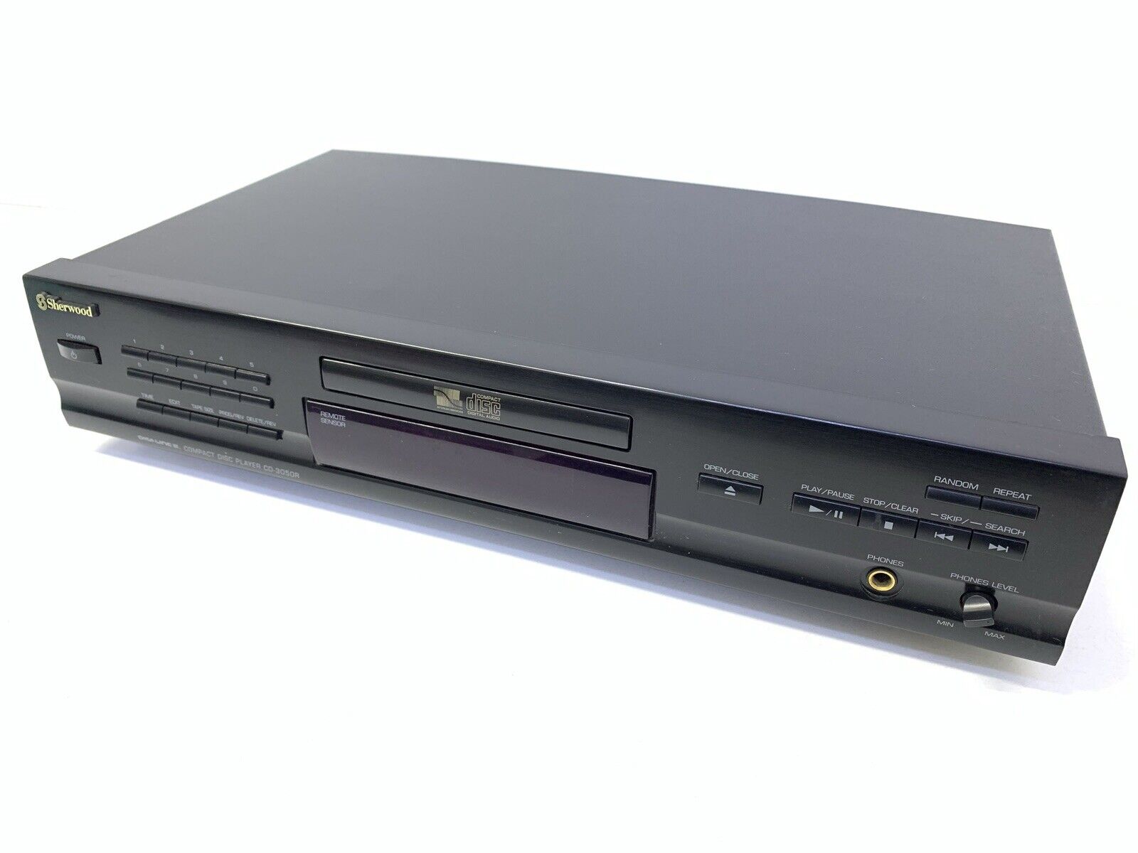 SHERWOOD CD-3050R Compact Disc Player High End 1 Bit Vintage Working Good Look