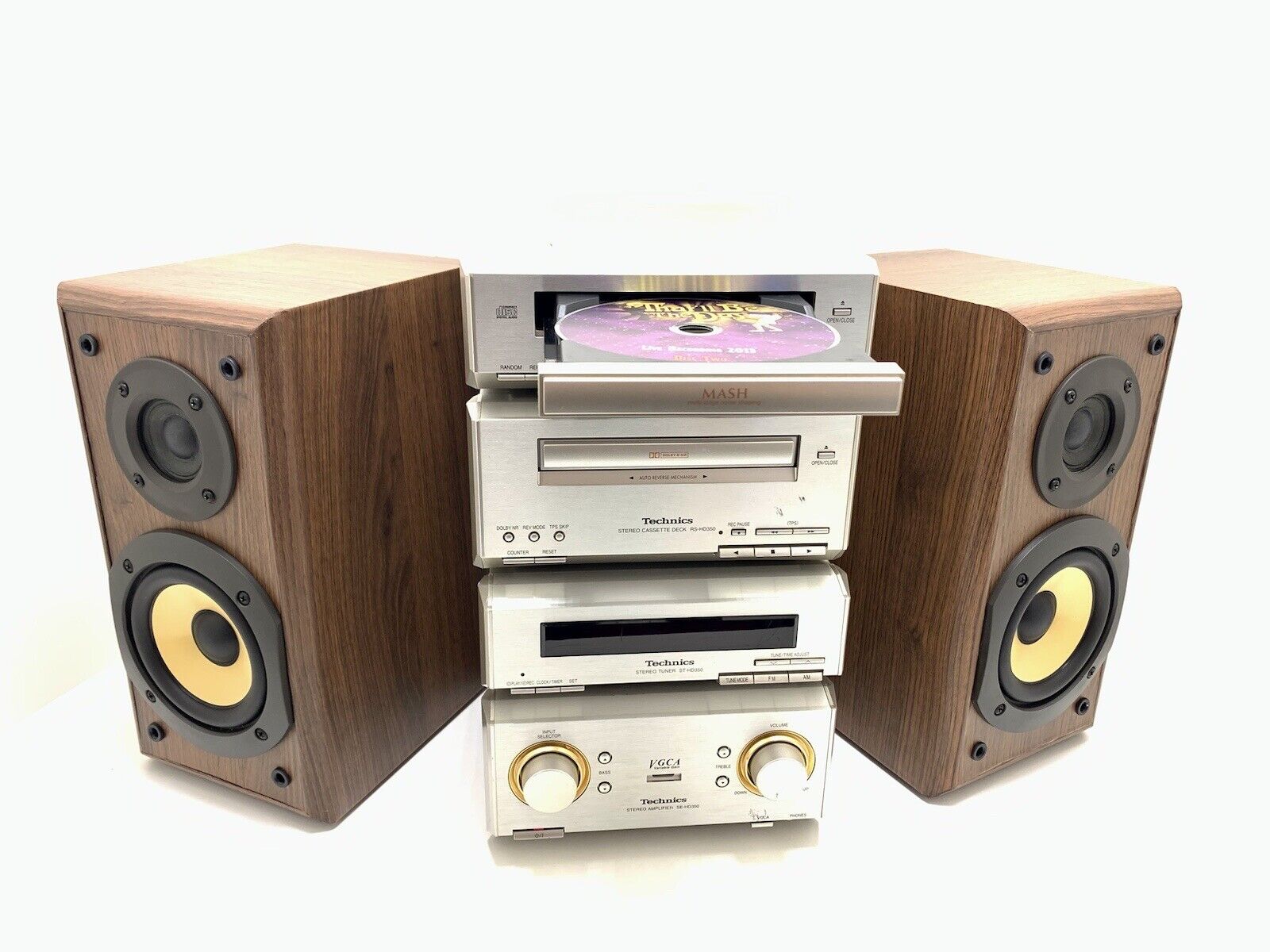 TECHNICS Amplifier SE-HD350 Tuner ST-HD350 Deck RS-HD350 CD SL-HD350 Sp SB-HD350