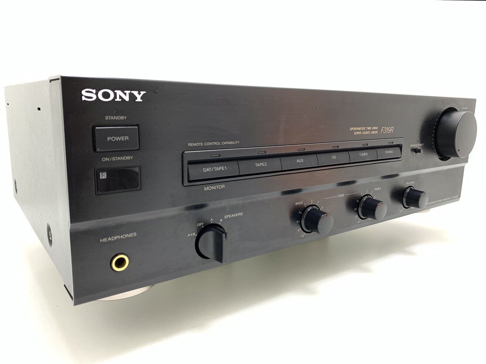 SONY TA-F319R Integrated Stereo Amplifier 40+40 WRMS Vintage 1992 WORK Good Look