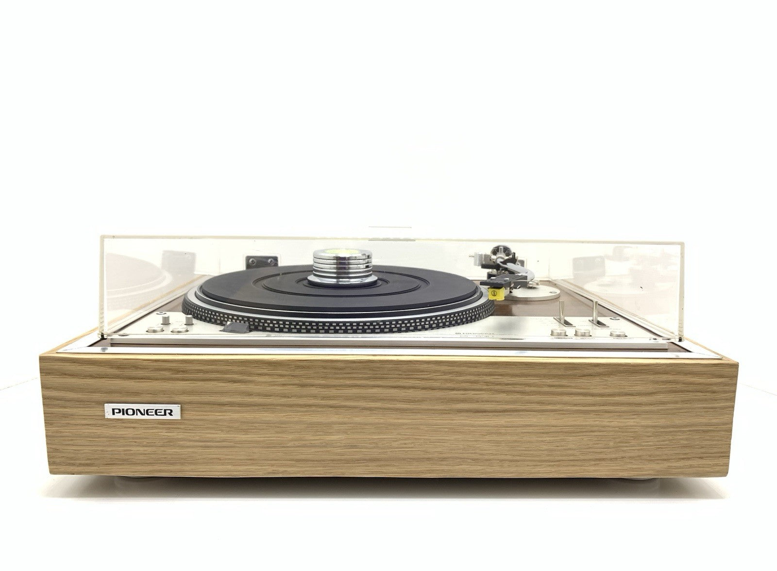 PIONEER PL 530 Turntable Direct Drive Full Automatic Vintage 1976 WORK Good Look