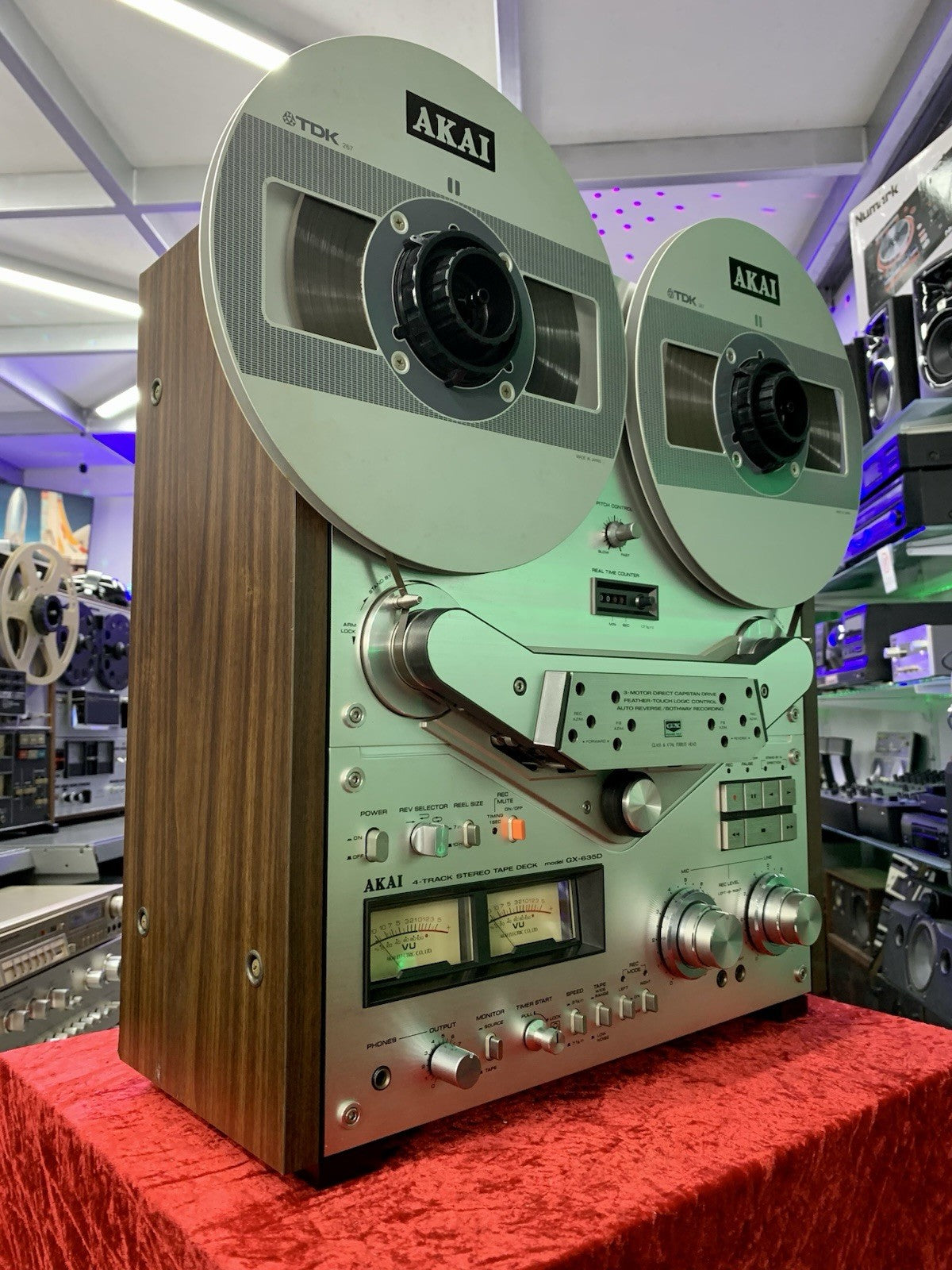 AKAI GX 635D Tape Open Reel 4 Track 10