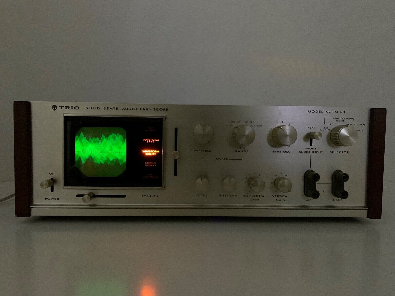 TRIO KENWOOD KC 6060 AudioLab Scope ORIGINAL BOX RARE Vintage 1970