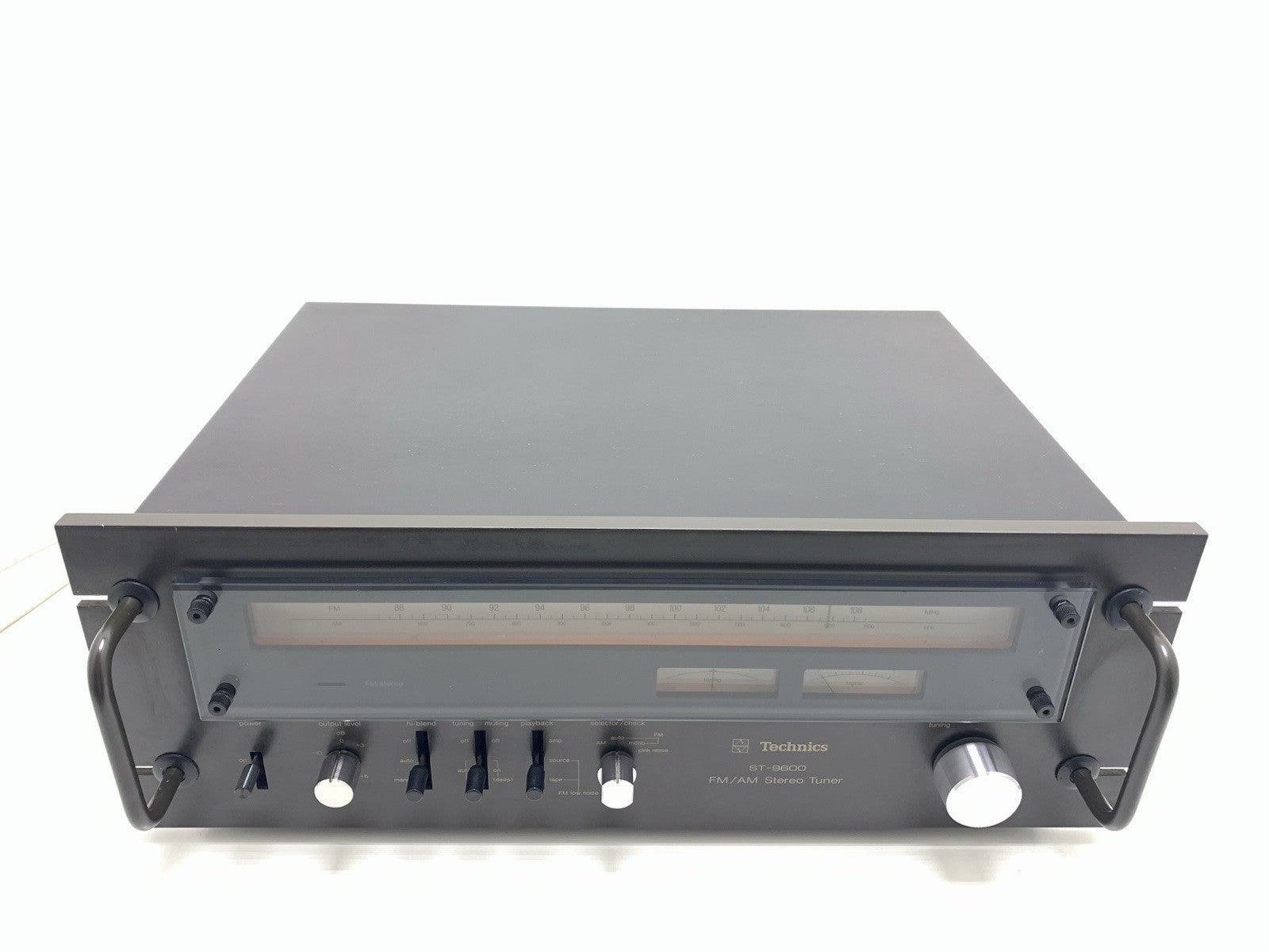 TECHNICS ST 9600 AM/FM Stereo Tuner Classic Hi Fi Vintage 1977 Working Good Look