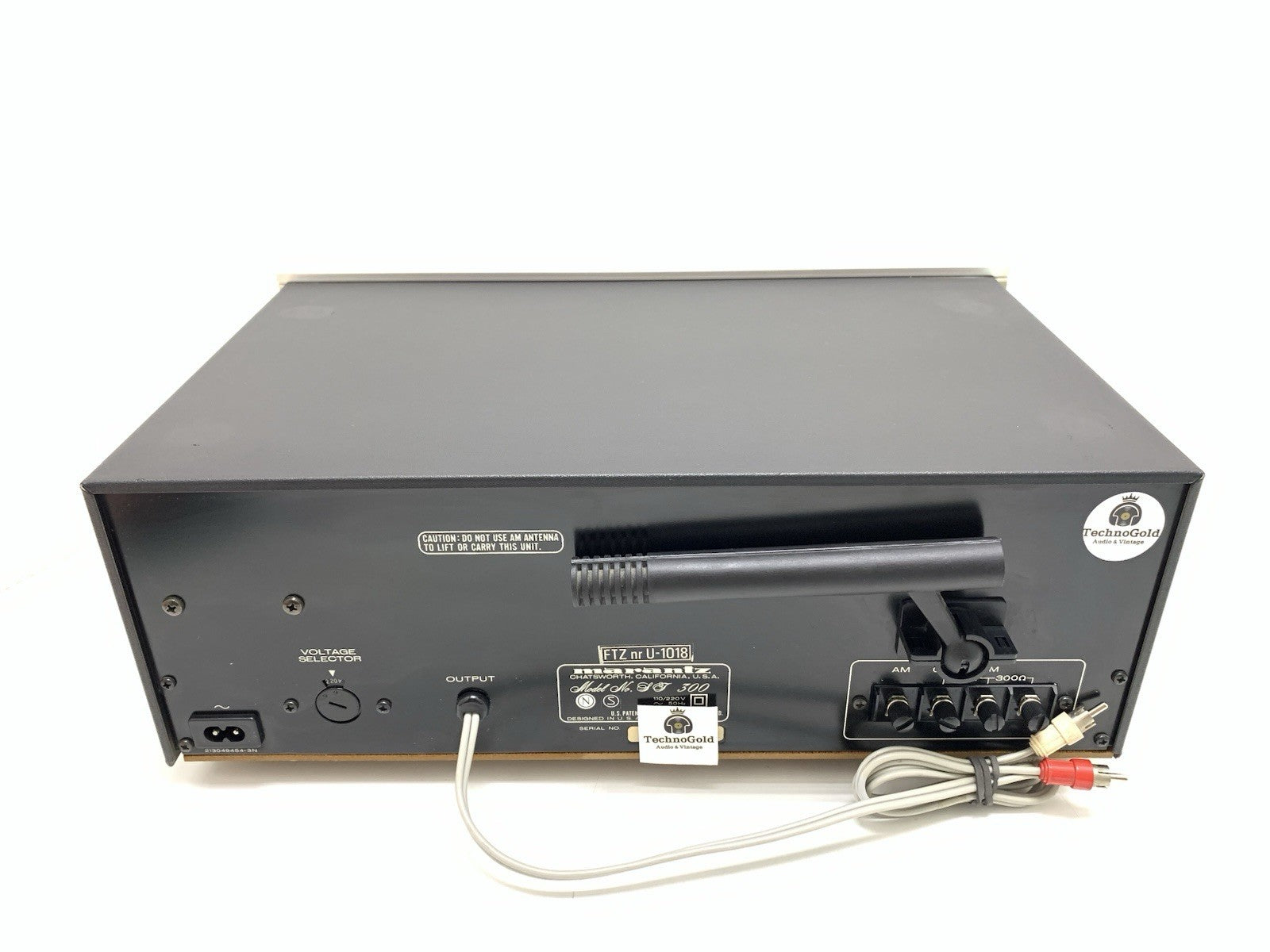 MARANTZ ST 300 AM/FM Stereo Analog Gyro-Touch Tuner Vintage 1979 WORK Good Look