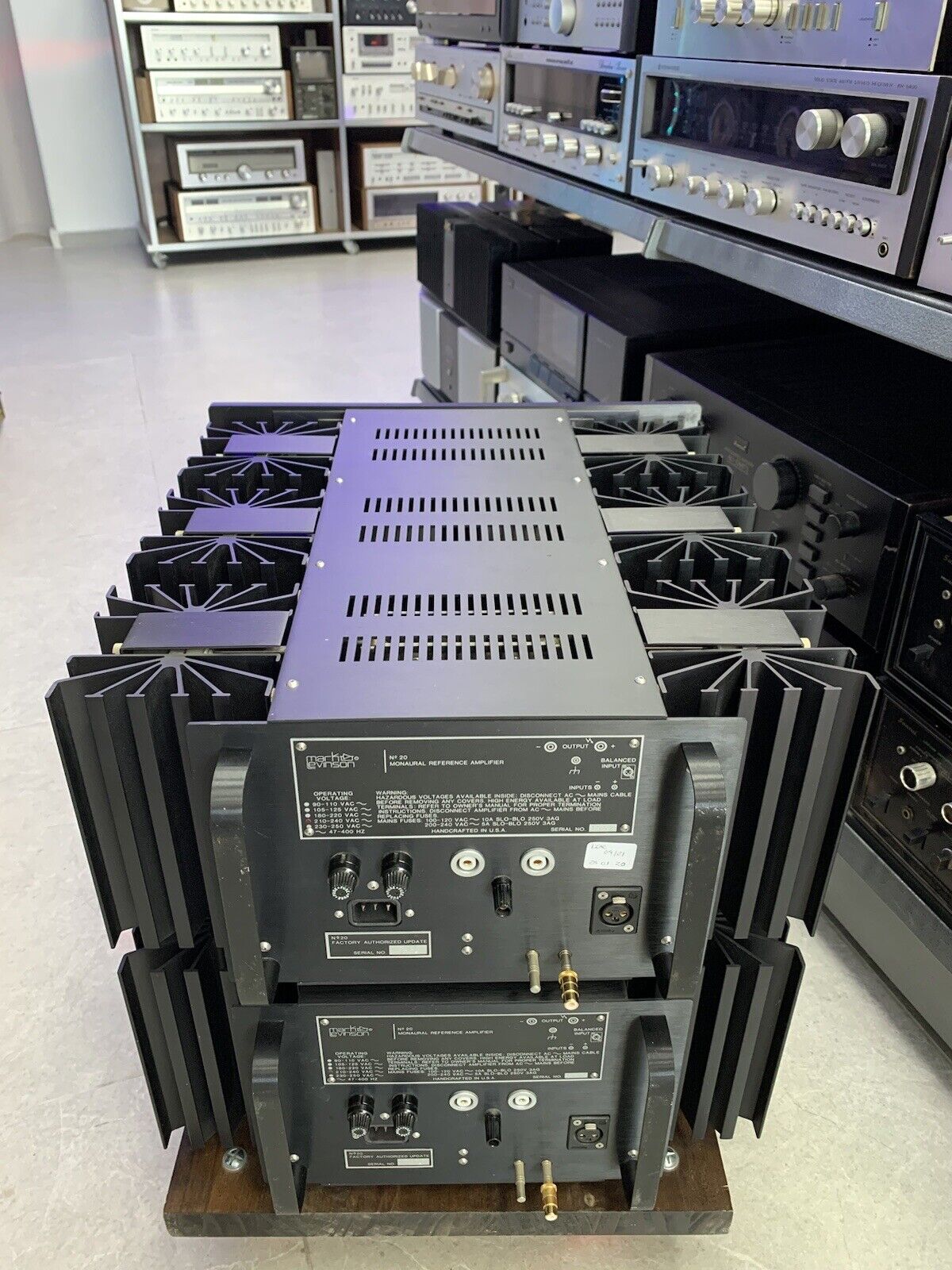 MARK LEVINSON n. 20.5 MONAURAL Power Amplifier 2X 100 Watts RMS Hi