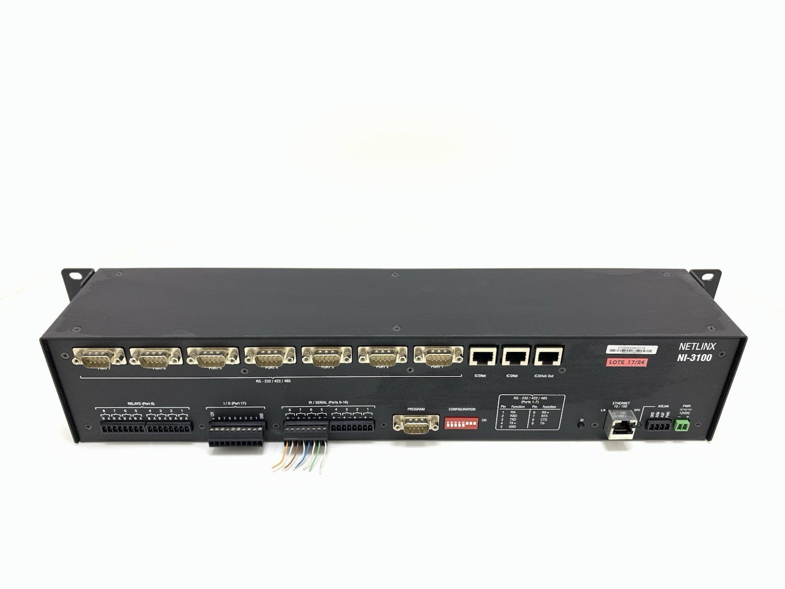 AMX NETLINX NI-3100 Integration Controller Automation Audiovisual Systems WORK