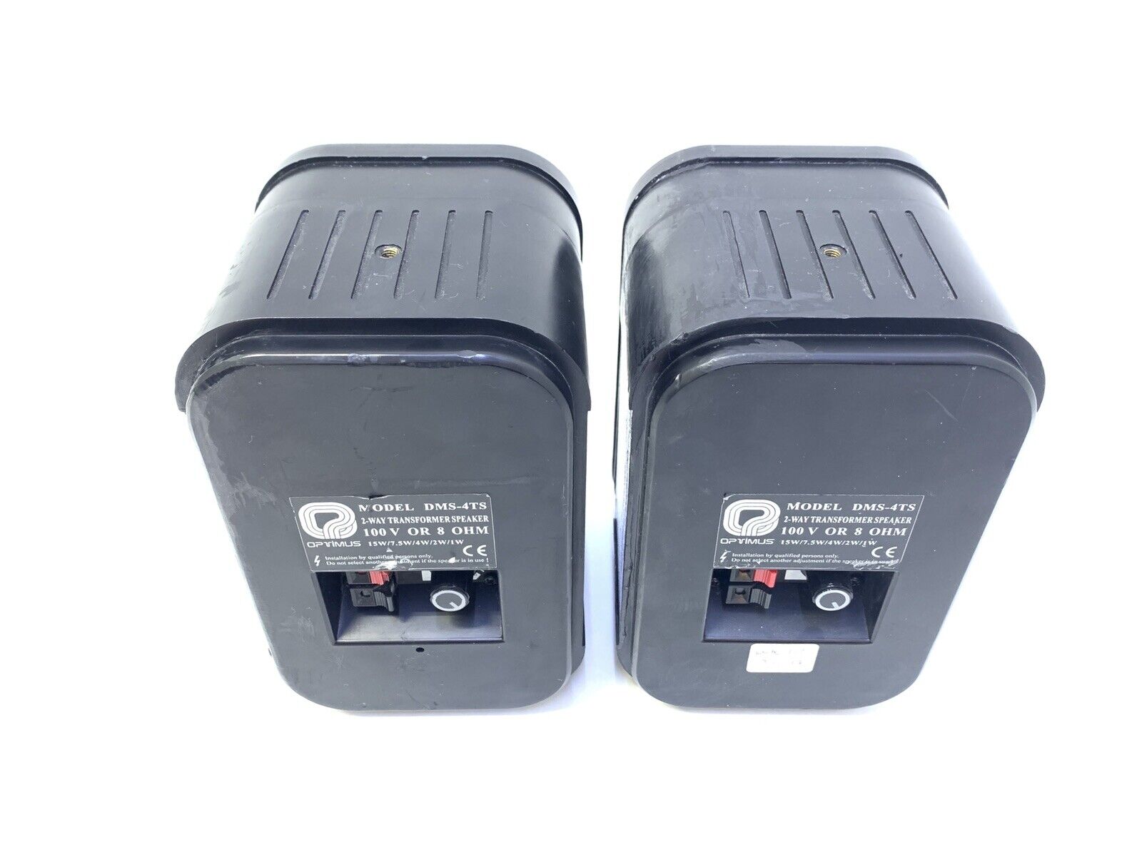 OPTIMUS model DMS-4TS Professional Speaker 2 Way 100 Volts or 8 Ohm Refurbished