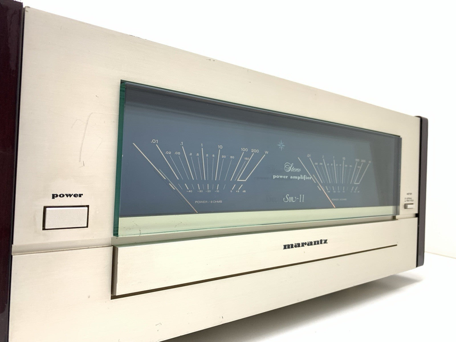 MARANTZ SM 11 Stereo Power Amplifier Vintage 1984 Hi End 200+200 W RMS Good Look