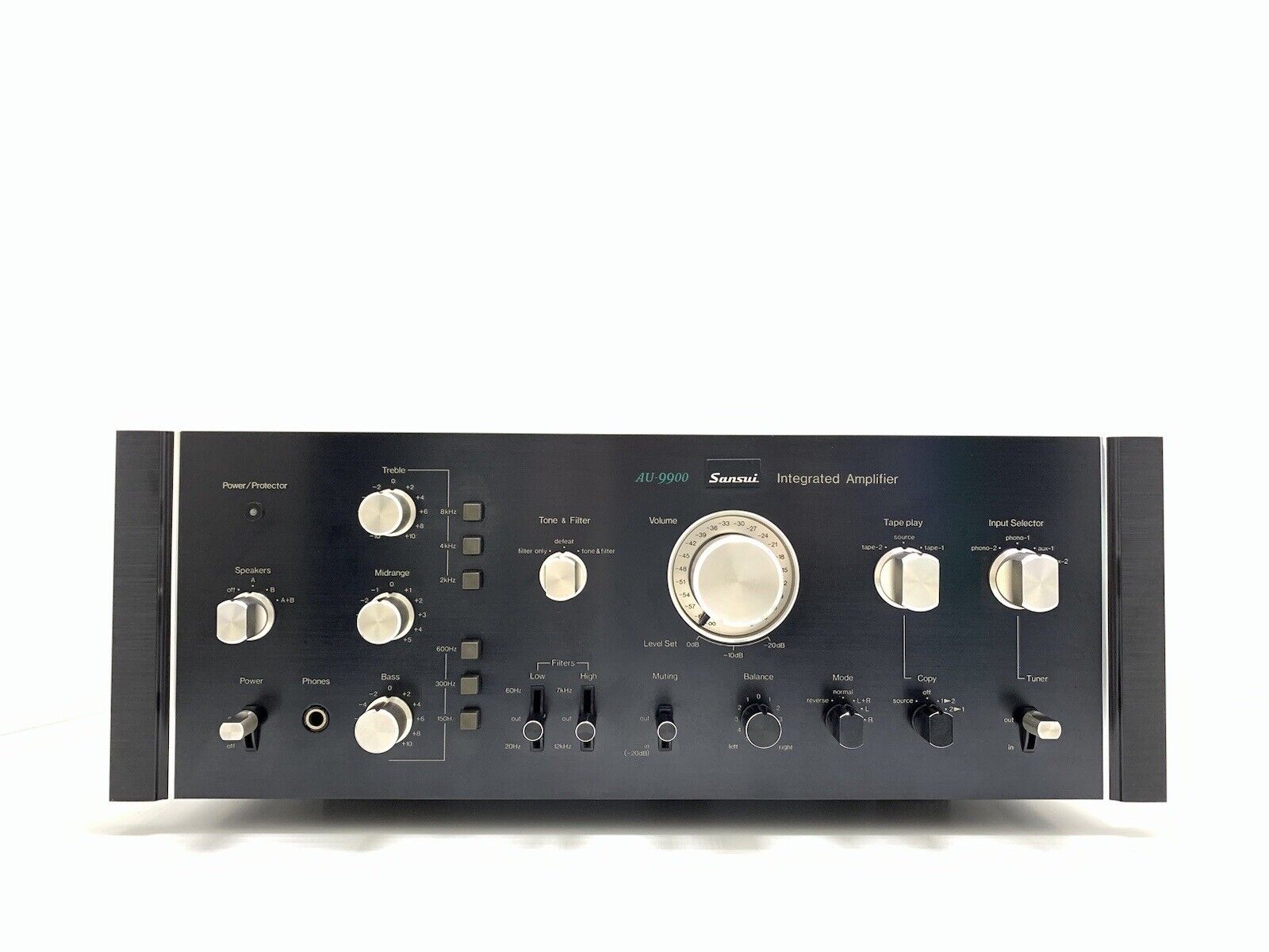 SANSUI AU-9900 Integrated Stereo Amplifier 160 Watts RMS Vintage 1975 GOOD LOOK