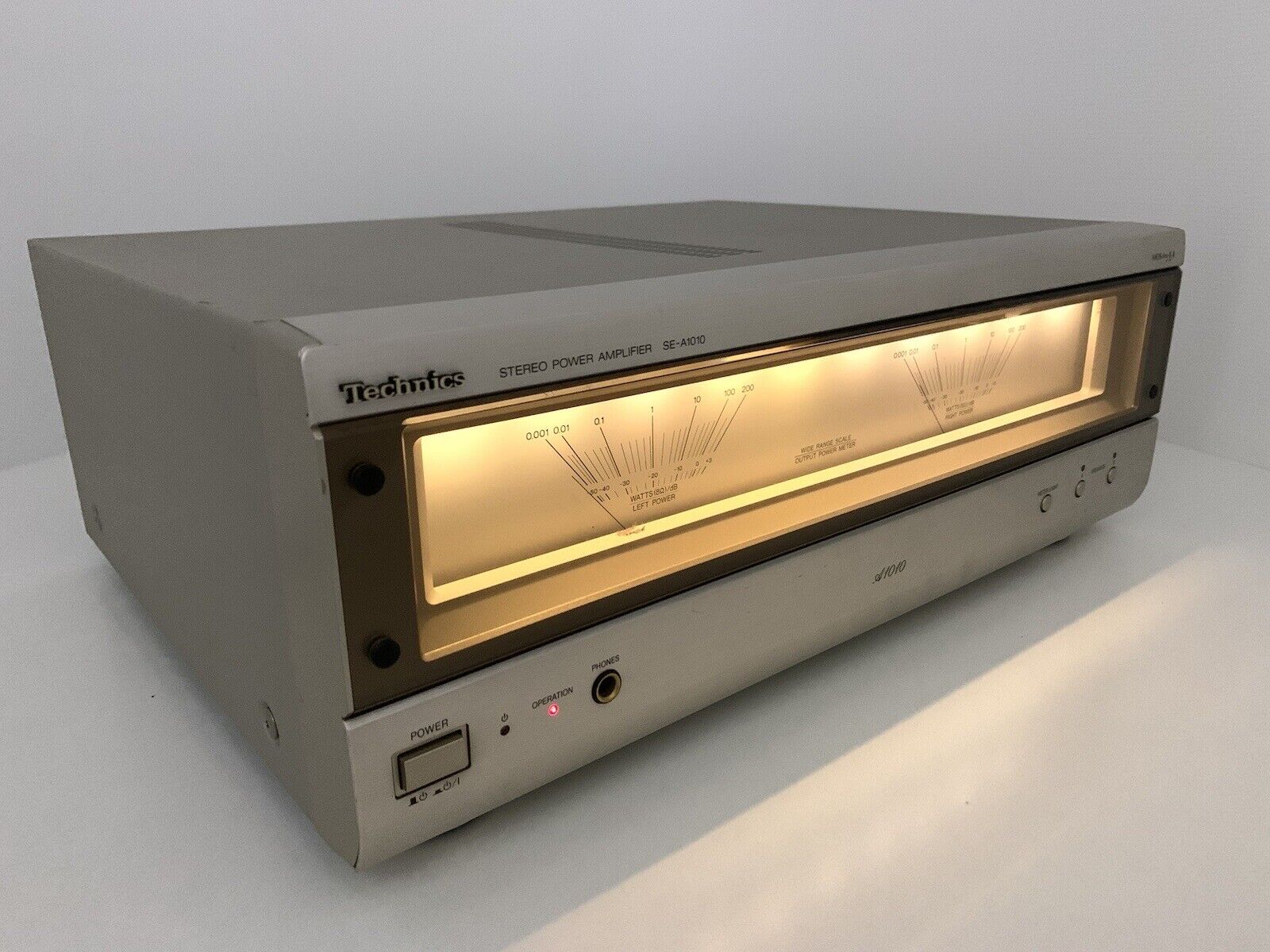 TECHNICS SE-A1010 Power Amplifier 2 X 70 Watts RMS Vintage 1999 WORK GOOD LOOK