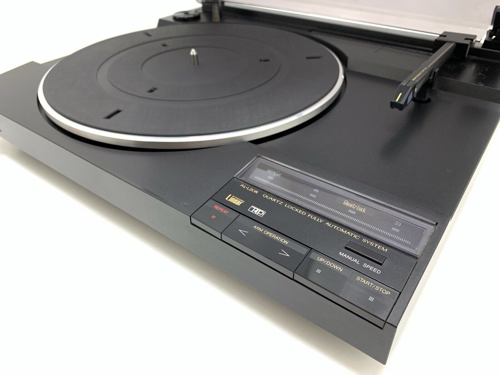 JVC AL L20R Drive Drive Linear Track Turntable  Vintage 1980 WORK Good Look