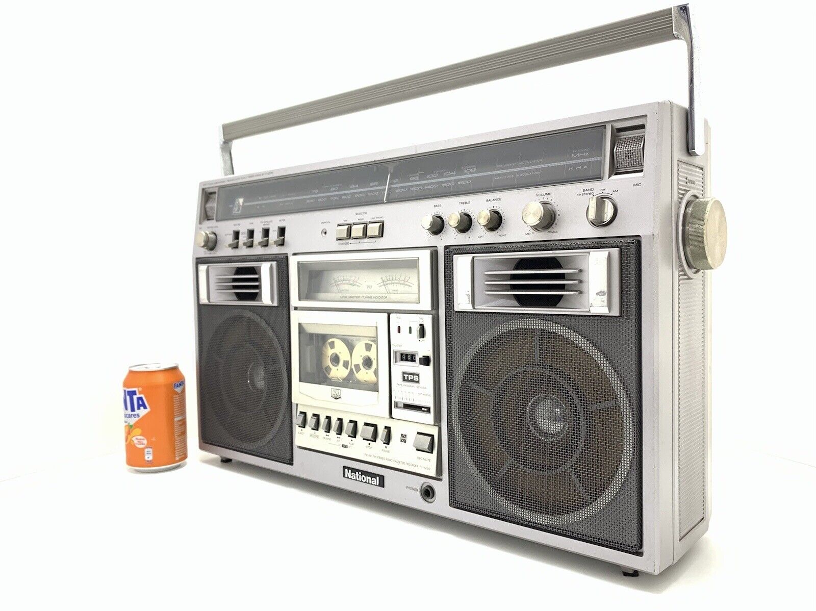 NATIONAL PANASONIC RX-5600 BOOMBOX STEREO Radio Cassette Vintage Work Good Look
