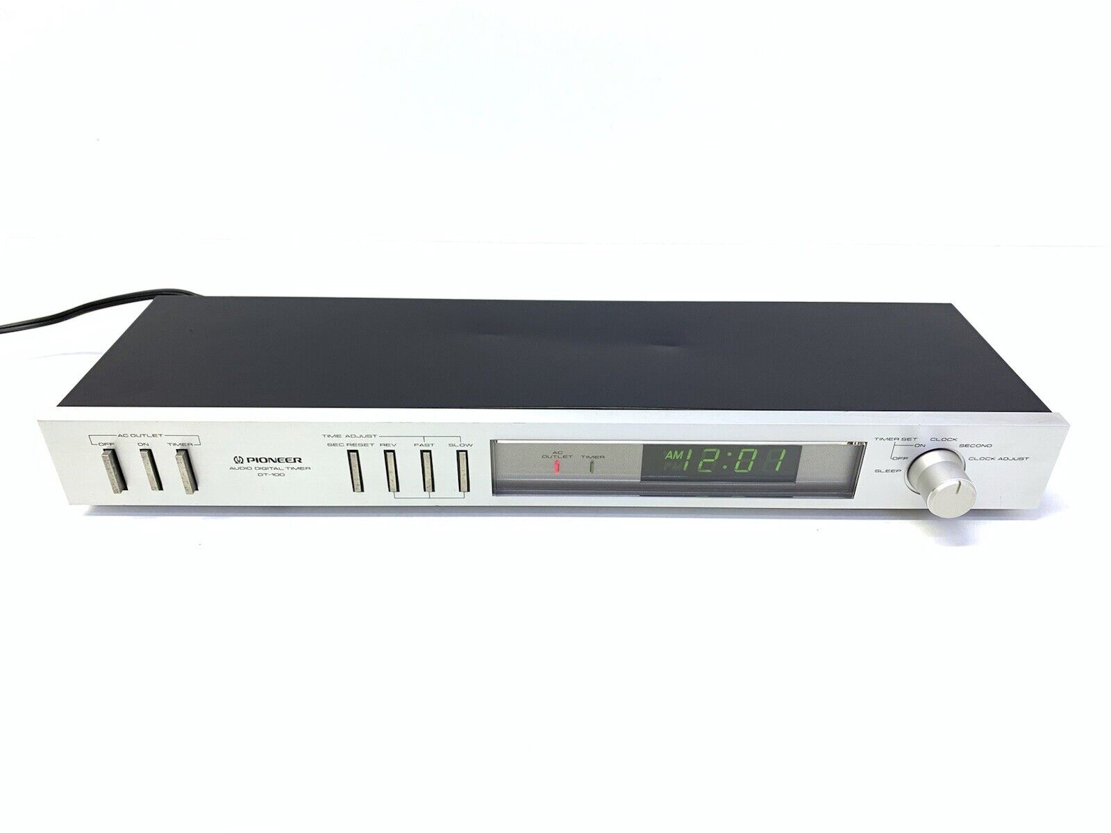 PIONEER DT-100 Audio Digital Timer RARE JAPAN Vintage Refurbished WORK 220Volt