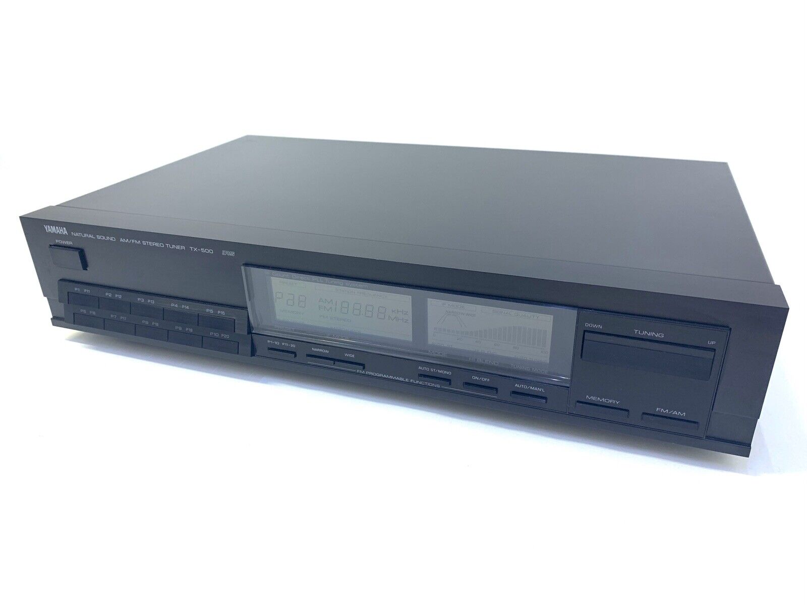 YAMAHA TX500 Tuner stéréo AM/FM numérique haut de gamme