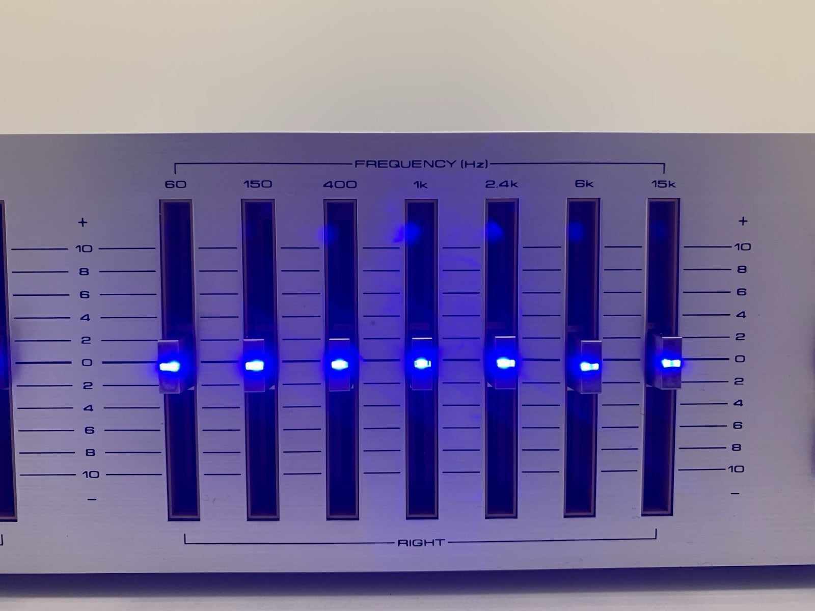 PIONEER SG 300 Graphic Equalizer BLUE LINE Vintage 1983 Hi End Working Good Look