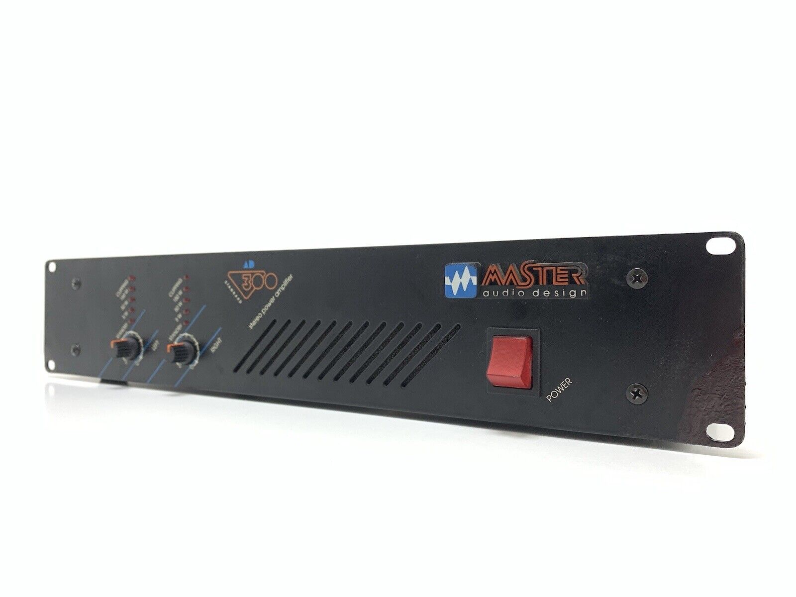 MASTER AUDIO DESIGN AD 300 Power Amplifier 2 X 150 Watts RMS Vintage GOOD LOOK