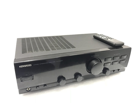 KENWOOD KA-2060R Stereo Amplifier 100 Watts RMS Remote Vintage 1994 Good Look