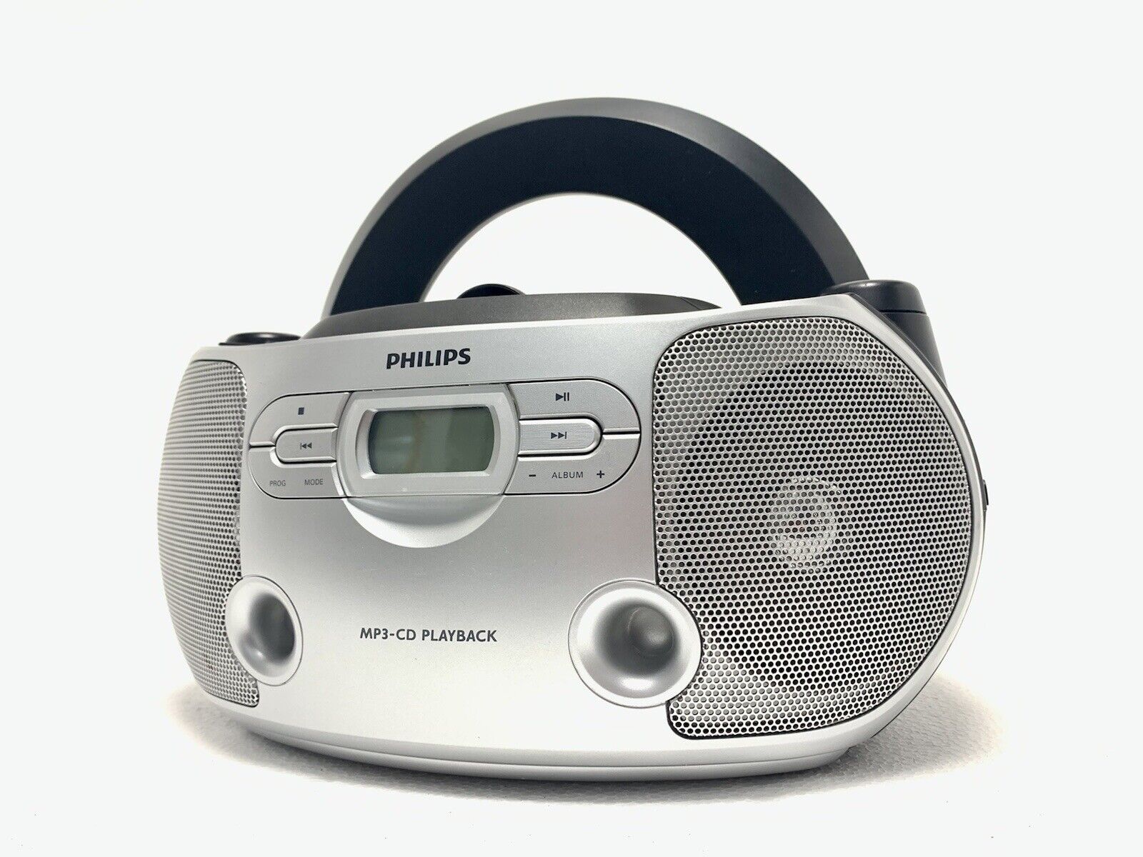 Radio MP3 CD LCD Playback Soundmachine PHILIPS AZ1046  Good Look Working Perfect