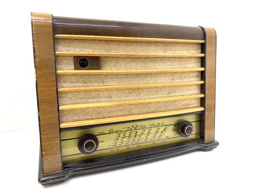 Radio PHILIPS S195A Original Vaccum Tube Vintage 1947 Working PERFECT Like New