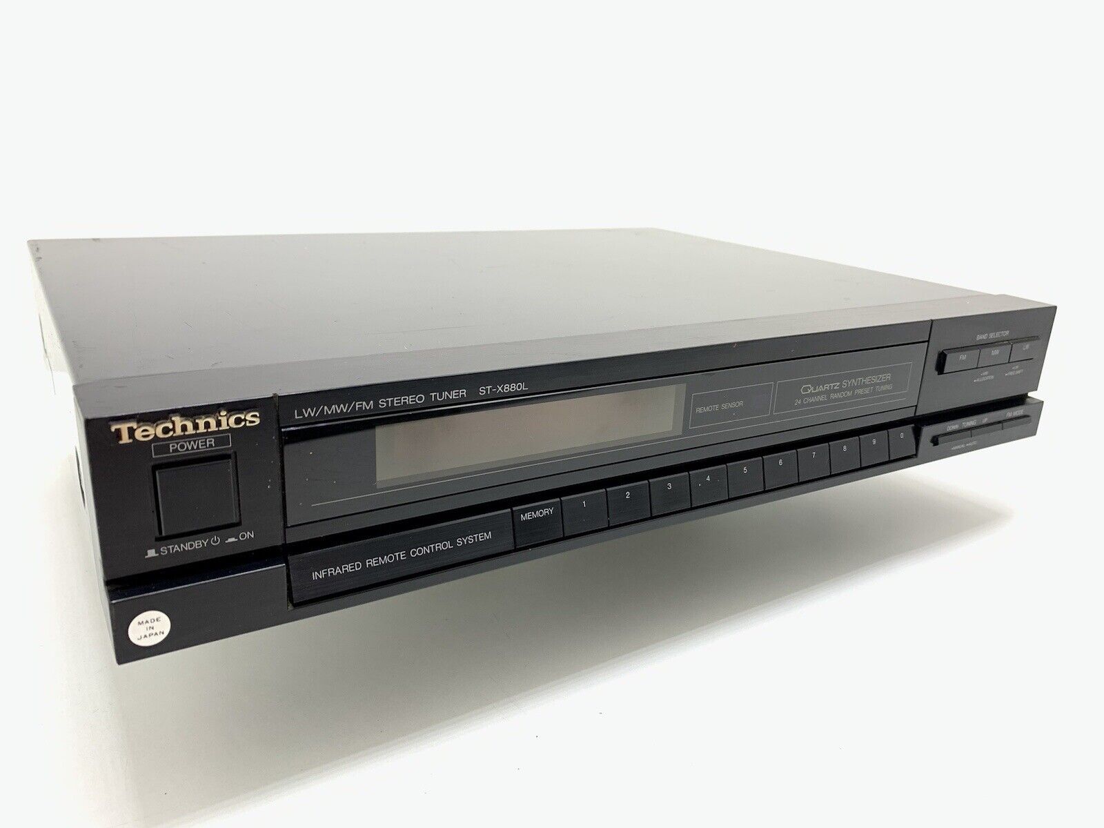TECHNICS ST-X880L FM/MW/LW Stereo Tuner Digital HiFi Vintage 1987 Work Good Look
