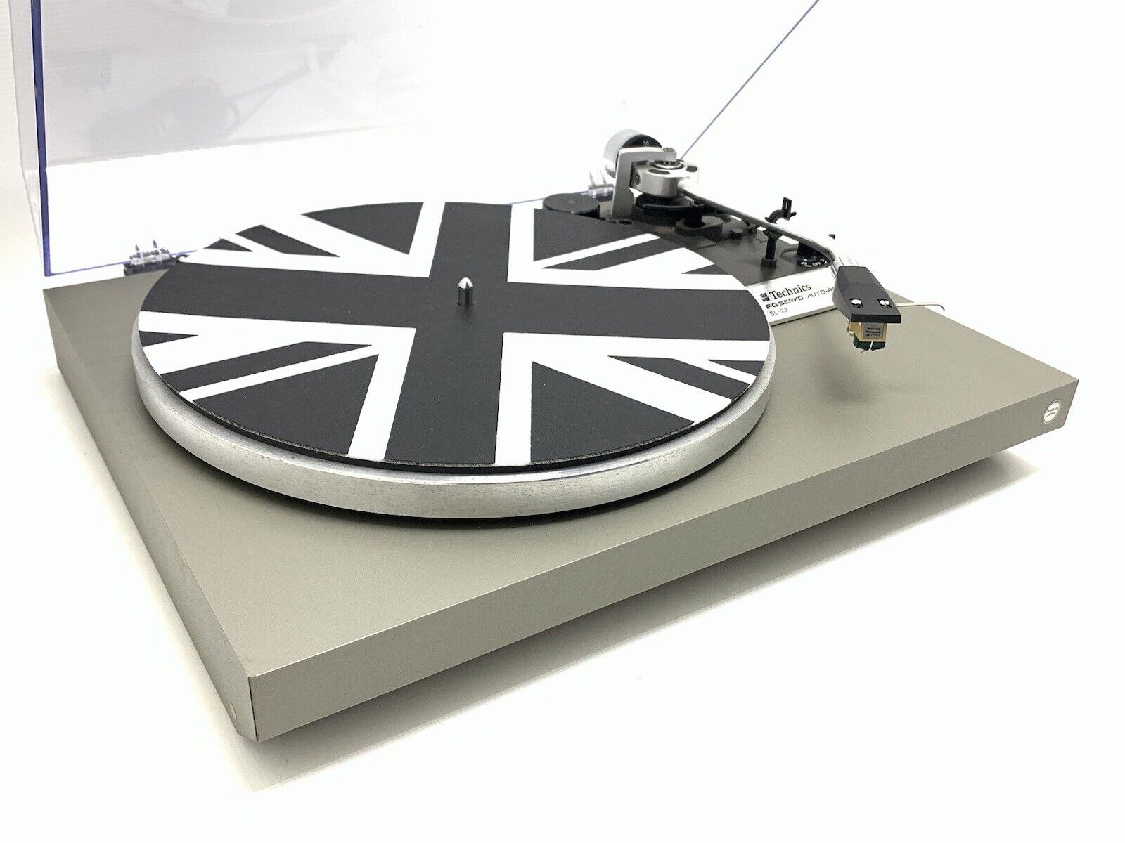 TECHNICS SL 22 Belt Drive Auto-Return Turntable Vintage 1976 WORK Good Look