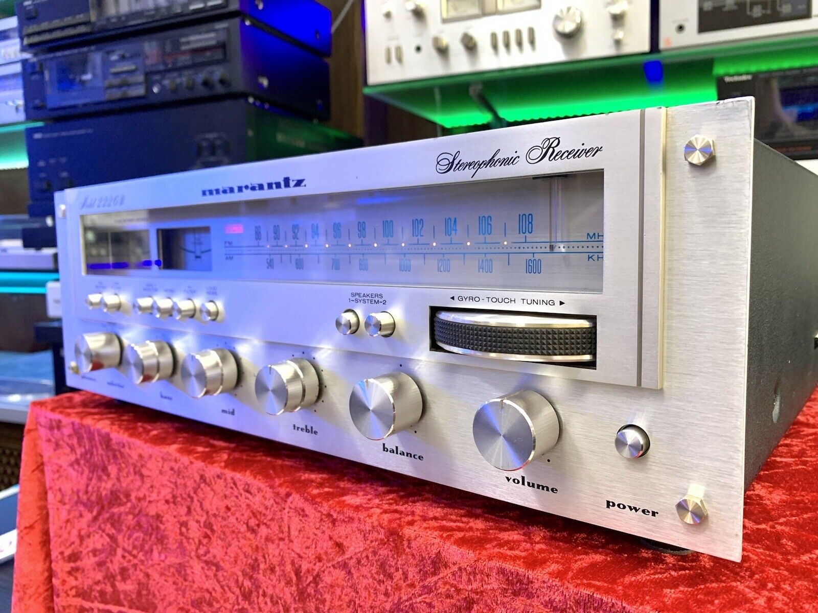 MARANTZ 2226B Stereo Receiver 58 Watts RMS Vintage 1977-80 RARE WORK Good Look