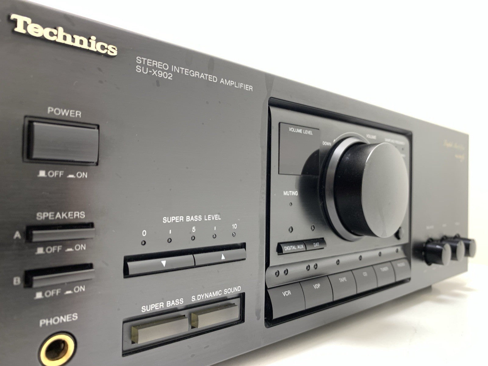 TECHNICS SU X902 Stereo Integrated Amplifier 2X 100W RMS Vintage Work GOOD LOOK