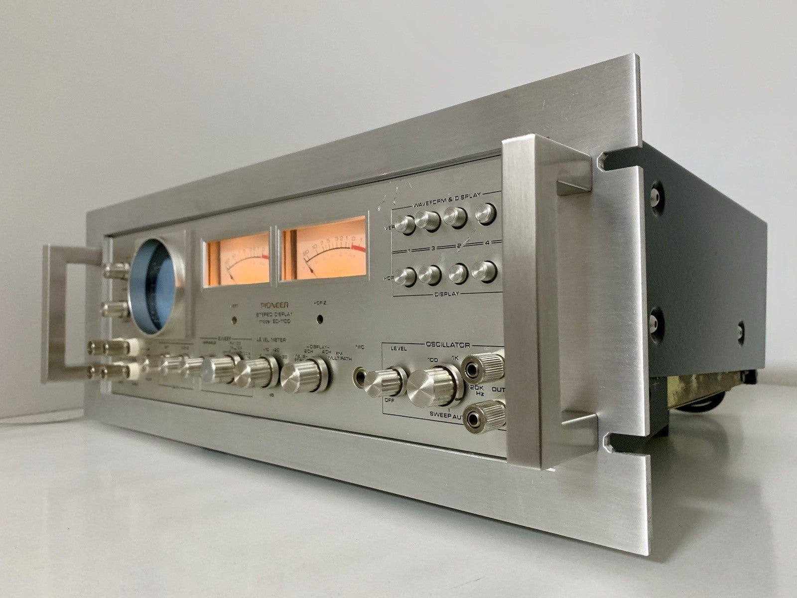 PIONEER SD-1100 Stereo Rack Display Audio Scope RARE Vintage 1972 WORK Good Look