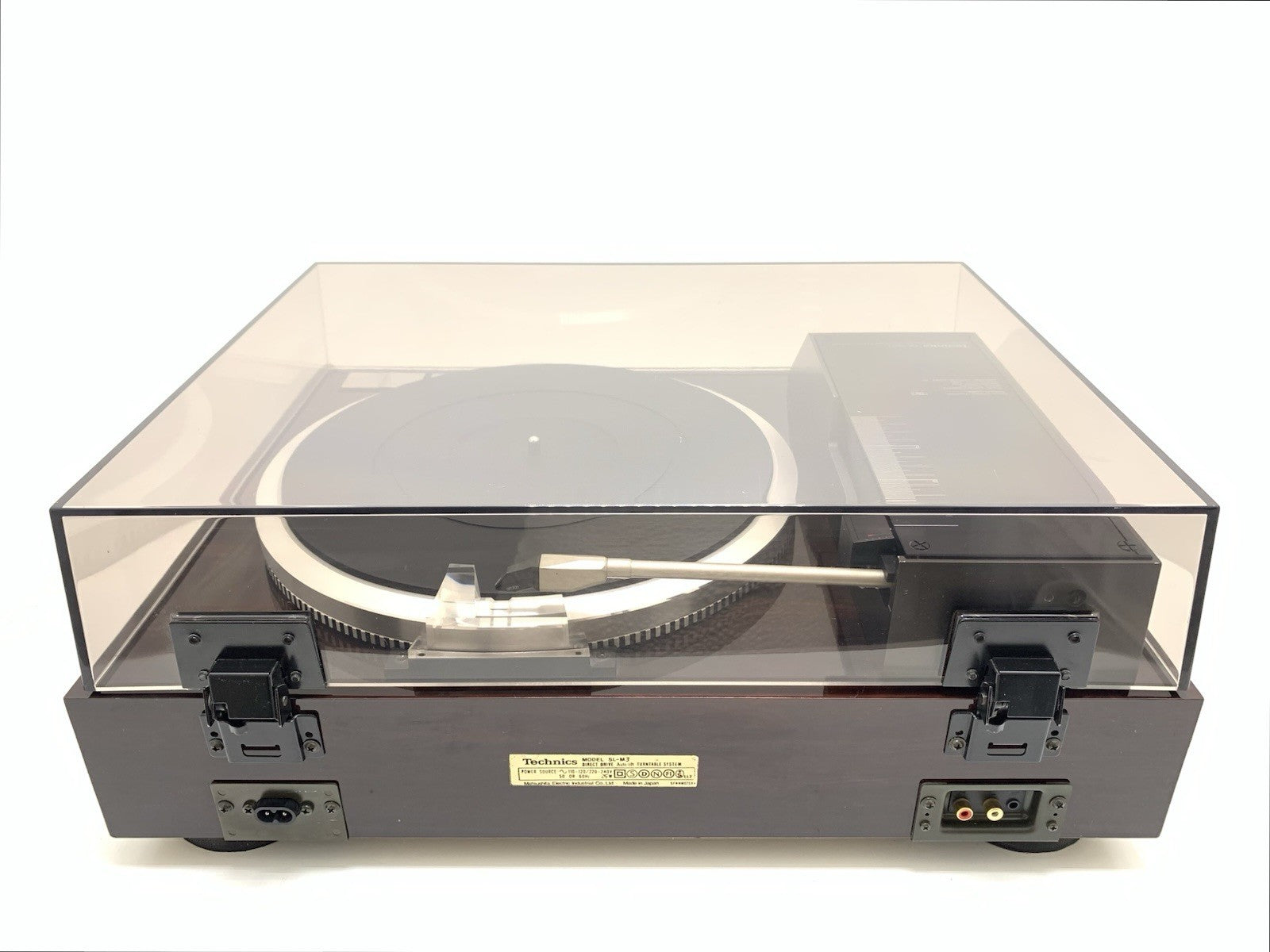 TECHNICS SL M3 Turntable Direct Drive Quartz Linear Tracking Vintage WORK GOOD