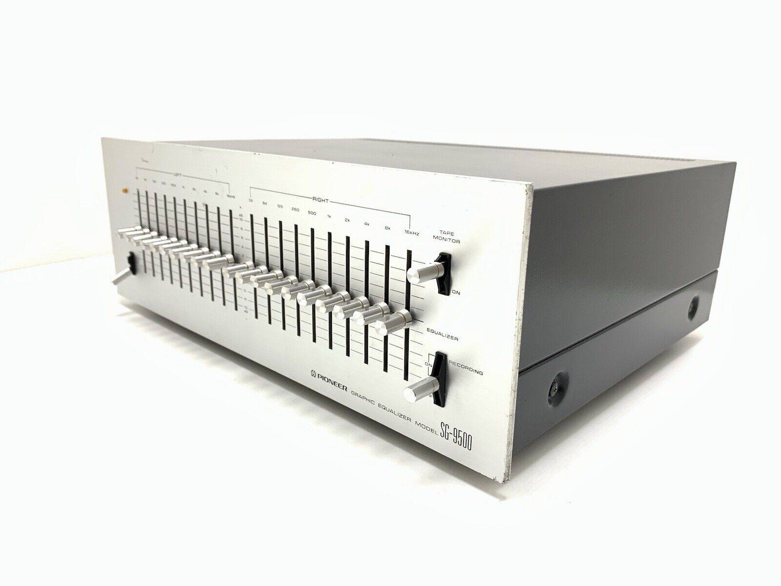 PIONEER SG-9500 Graphic Equalizer SPEC LINE Vintage 1976 HiEnd Working Good Look
