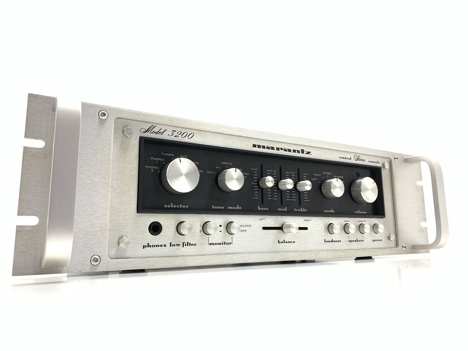 MARANTZ Model 3200 RACK 19" Stereo Pre Amplifier Vintage 1976 HiFi Work GoodLook