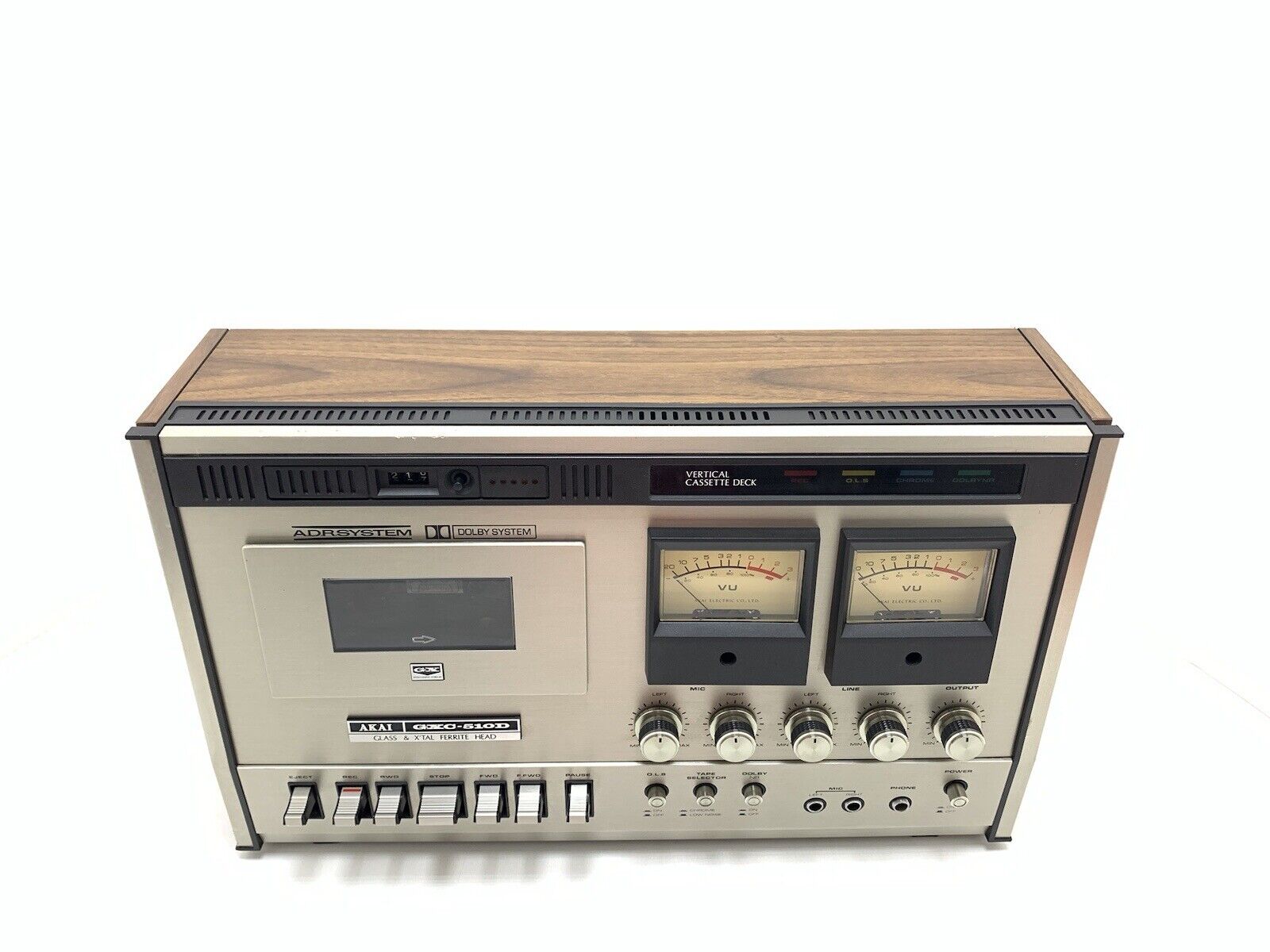 AKAI GXC-510D カセットデッキ AKAI GXC-510Dの仕様 アカイ/赤井