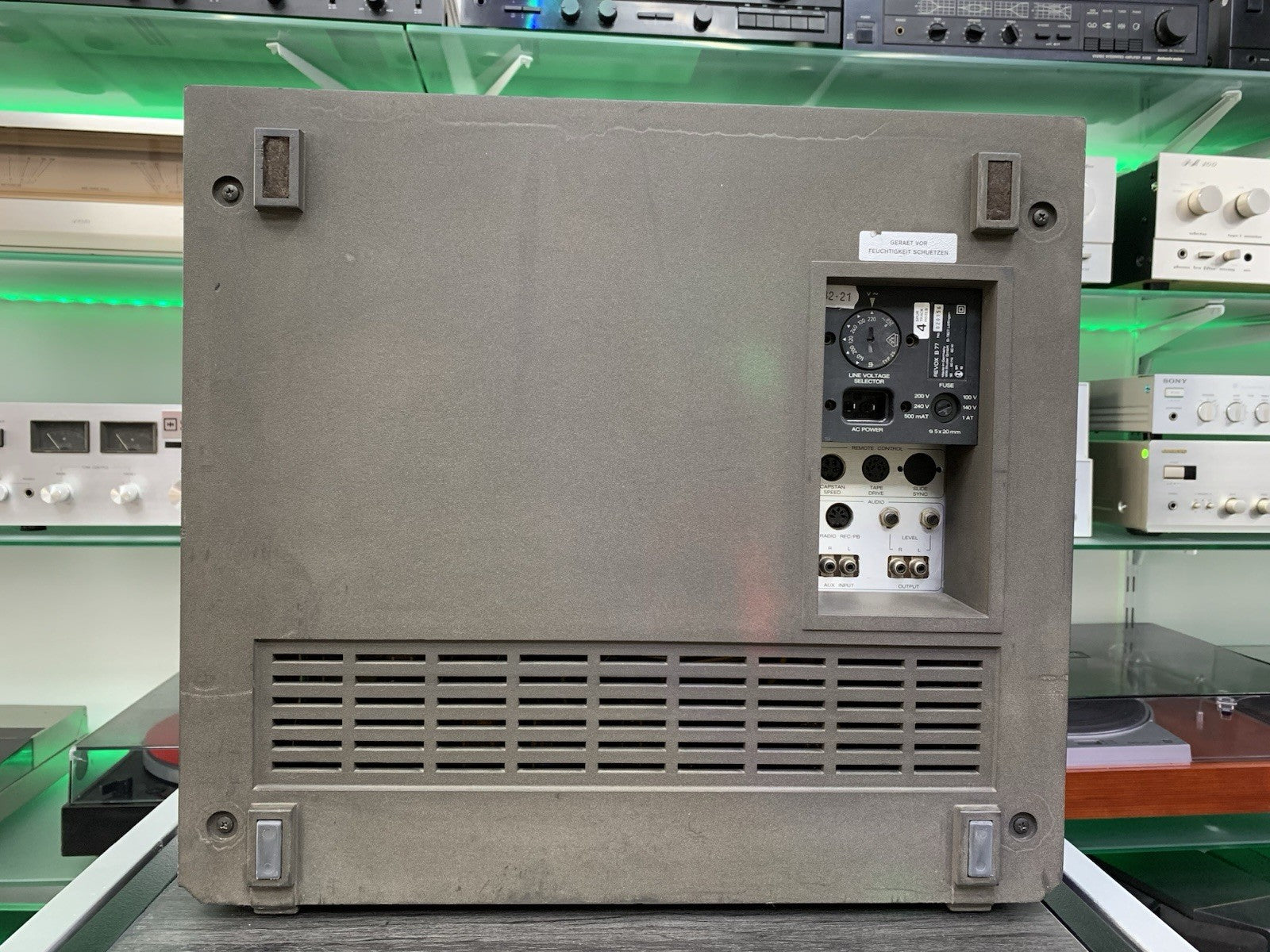 REVOX B-77 Reel to Reel 4 Track 10" Tape Vintage 1978 Refurbished WORK Good Look