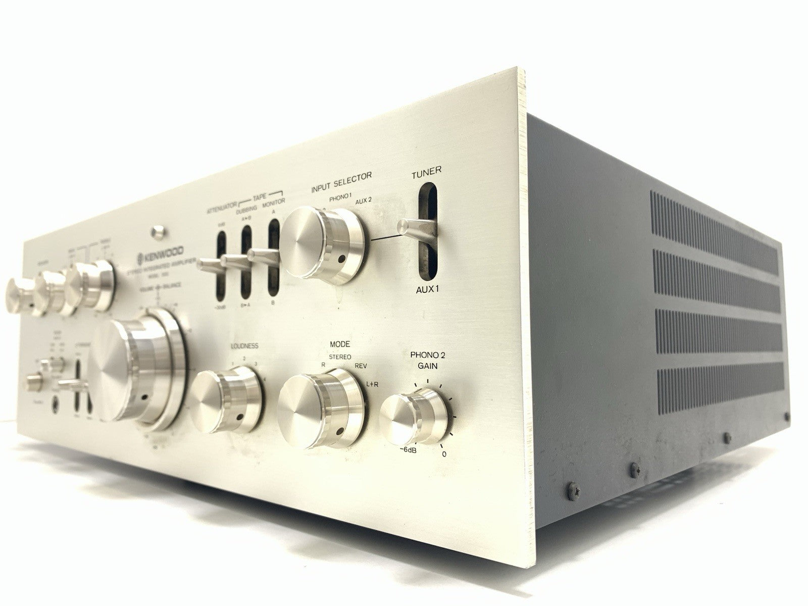 KENWOOD Model 500 SUPREME Integrated Amplifier 2X 100WRMS Vintage 1975 Good Look