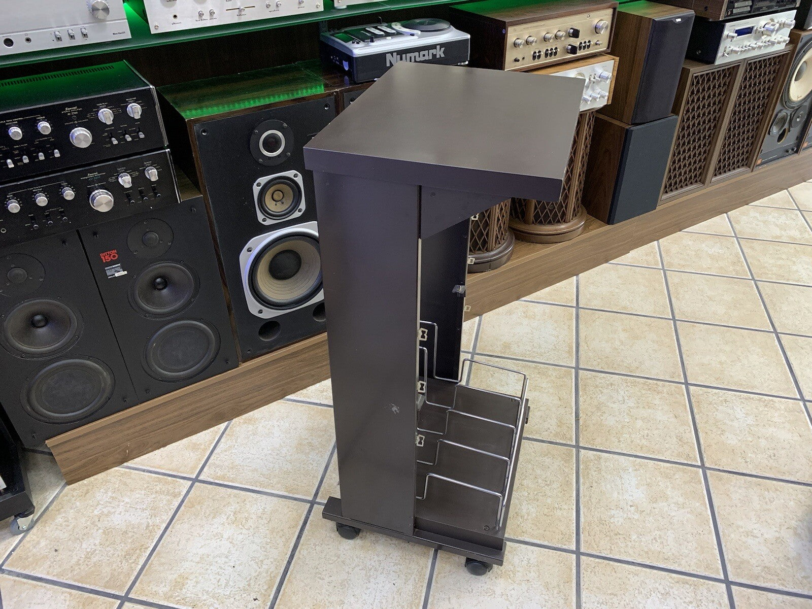 FISHER RA-7000 Original Audio Rack Very Rare Vintage 70's for TECHNICS Good Look