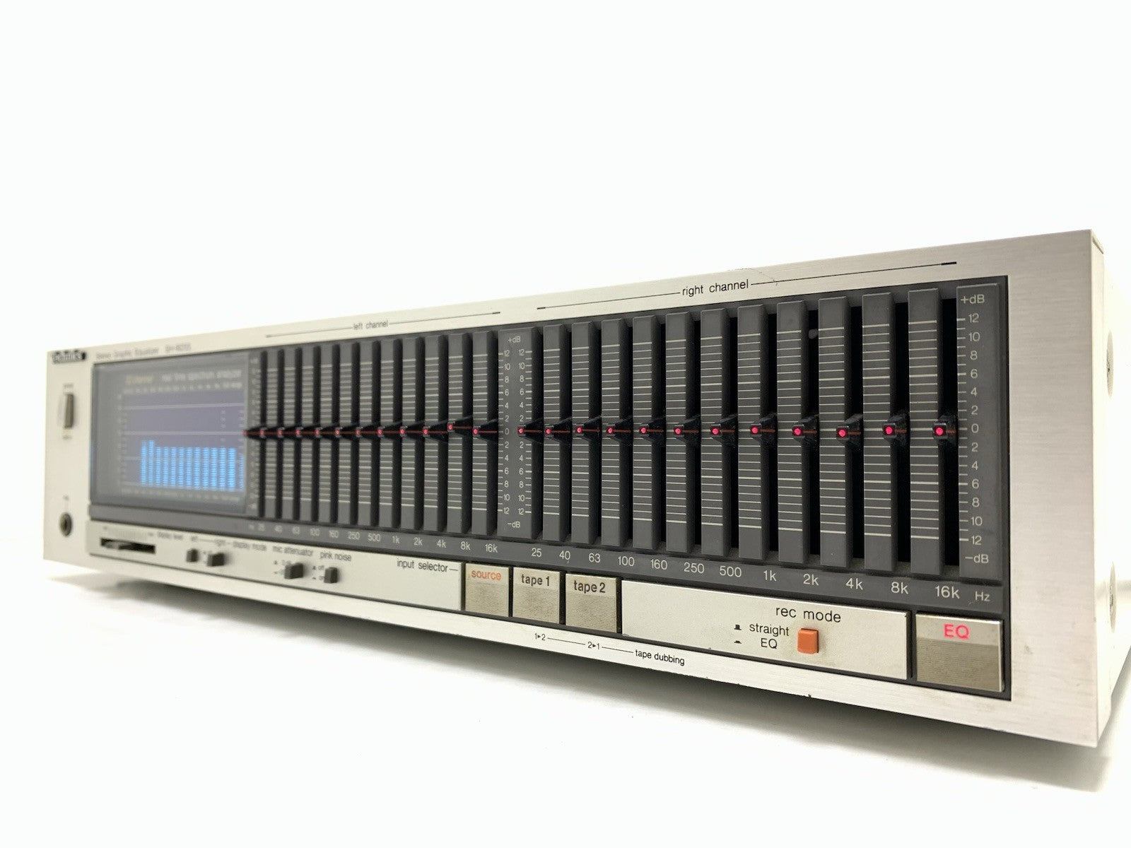 TECHNICS SH 8055 Ecualizador gráfico estéreo Analizador de
