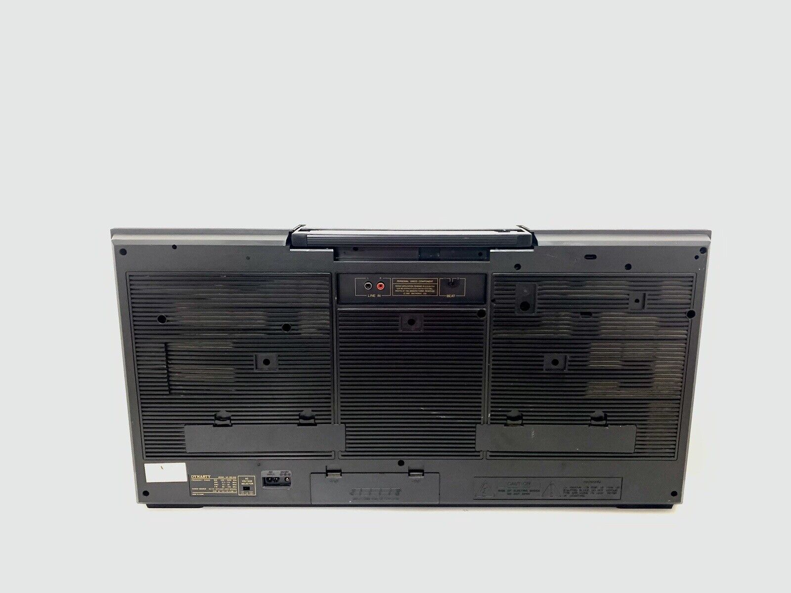 BOOMBOX Ghettoblaster MADONNA Radio Cassette Stereo DYNASTY ES555 Vintage WORK