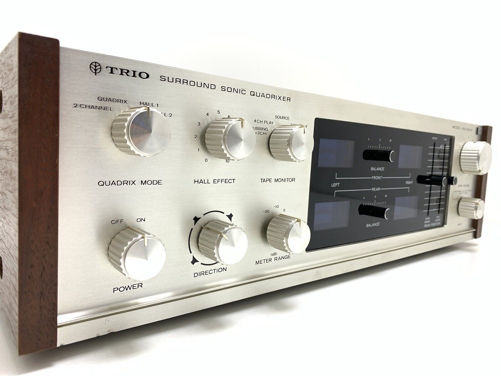 TRIO KENWOOD KN 6644 Quadrixer Pre Amplifier 4 Channel Vintage 1971 WORK GOOD