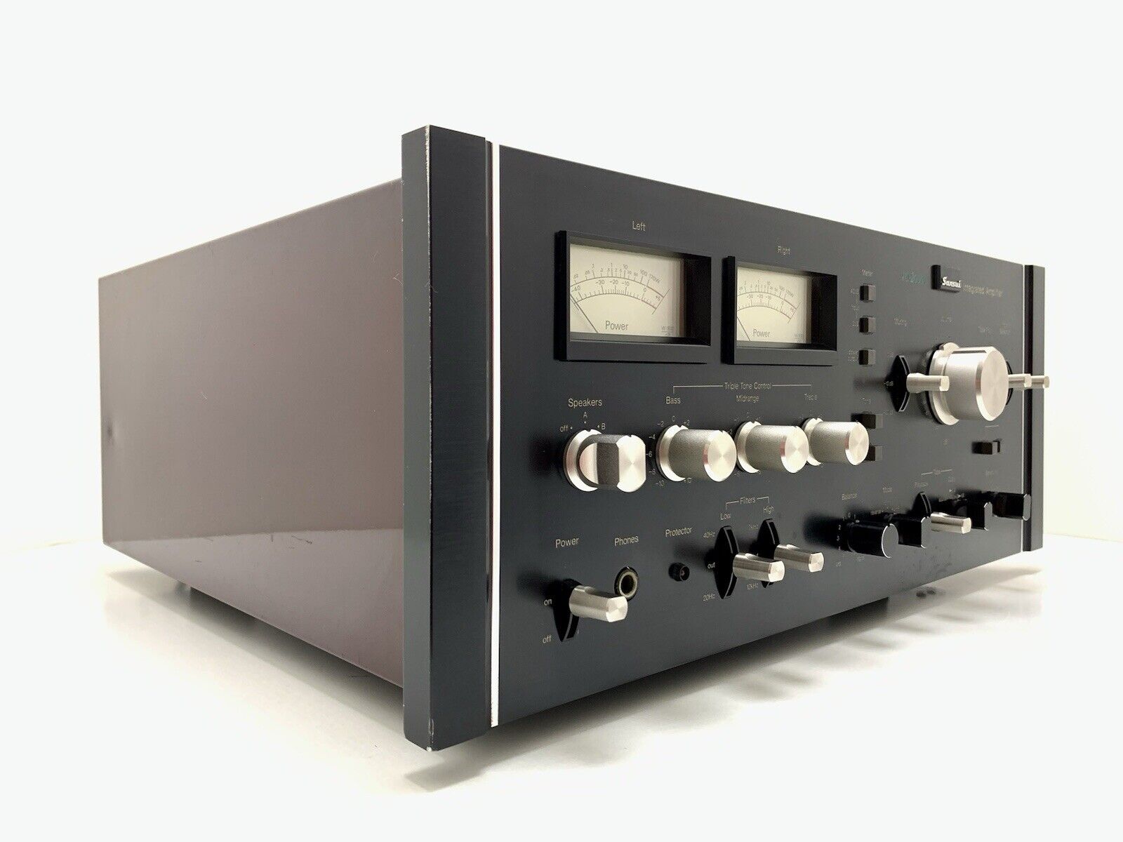 SANSUI AU 20000 Integrated Stereo Amplifier 170+170 WRMS Vintage 1975 LIKE NEW