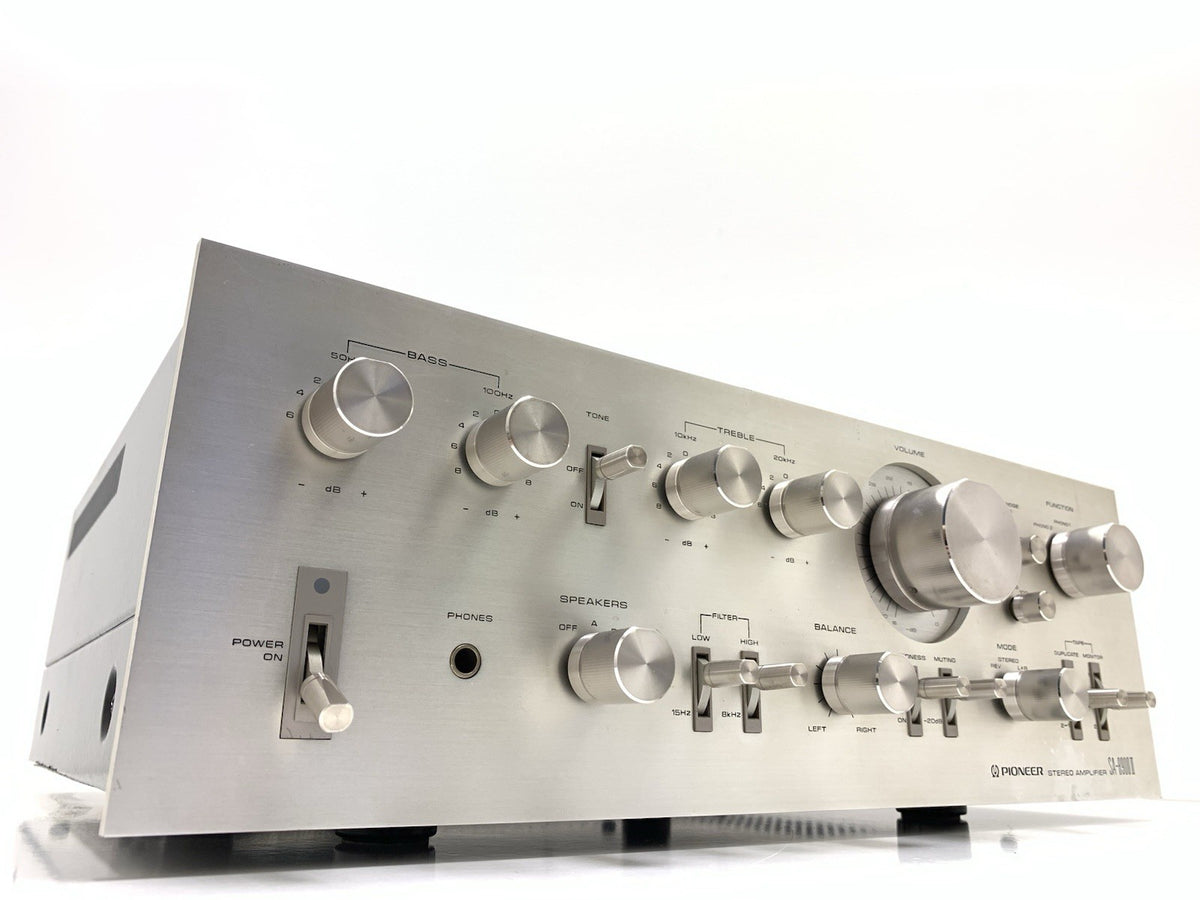 PIONEER SA 8900 II SA 9500 II Stereo Amplifier 80+80 WRMS Vintage Work Good Look