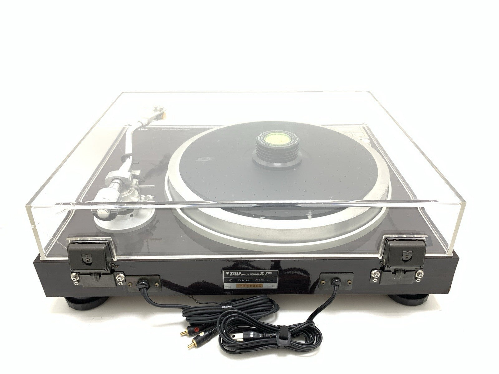 TRIO KENWOOD KP 700 Turntable Direct Drive Auto Lift UP Hi End Vintage Good Look