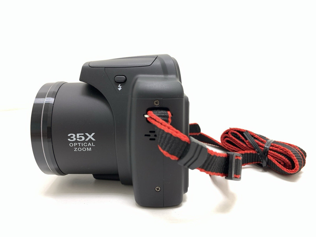 Nakamichi NC-35D 20MP Camera 35x Optical Zoom OIS Battery & Charger Rare Find