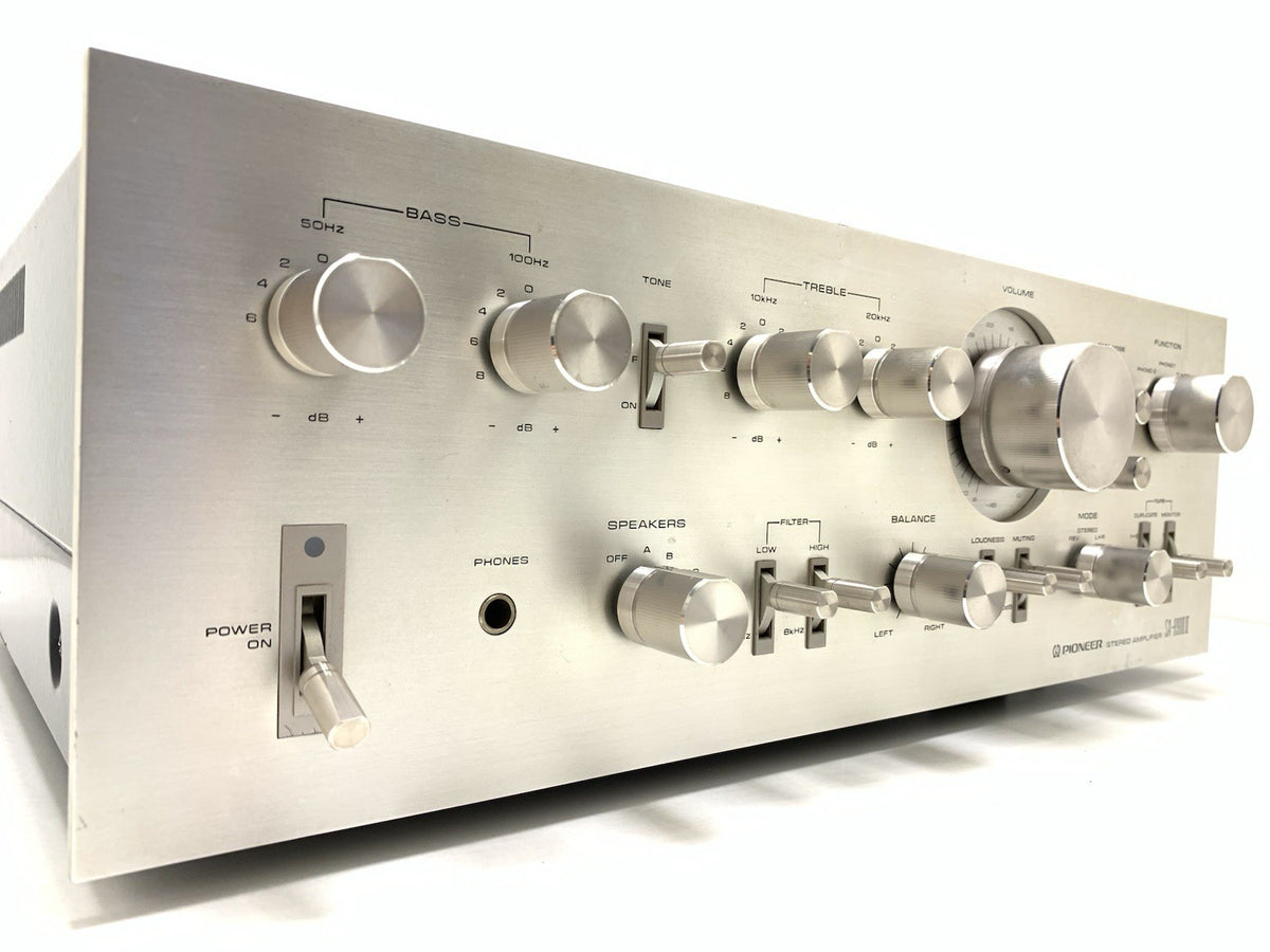 PIONEER SA 8900 II SA 9500 II Stereo Amplifier 80+80 WRMS Vintage Work Good Look