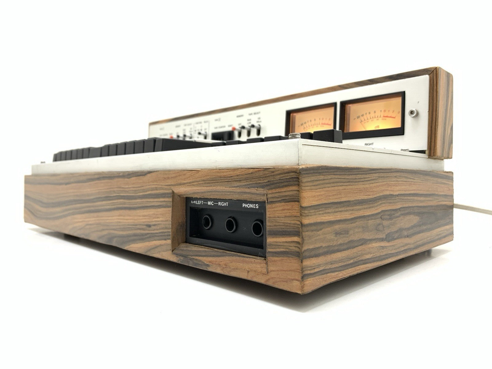 CLARION MD 8181A Stereo RARE Doble Cassette Tape Deck Vintage WORK Good Look