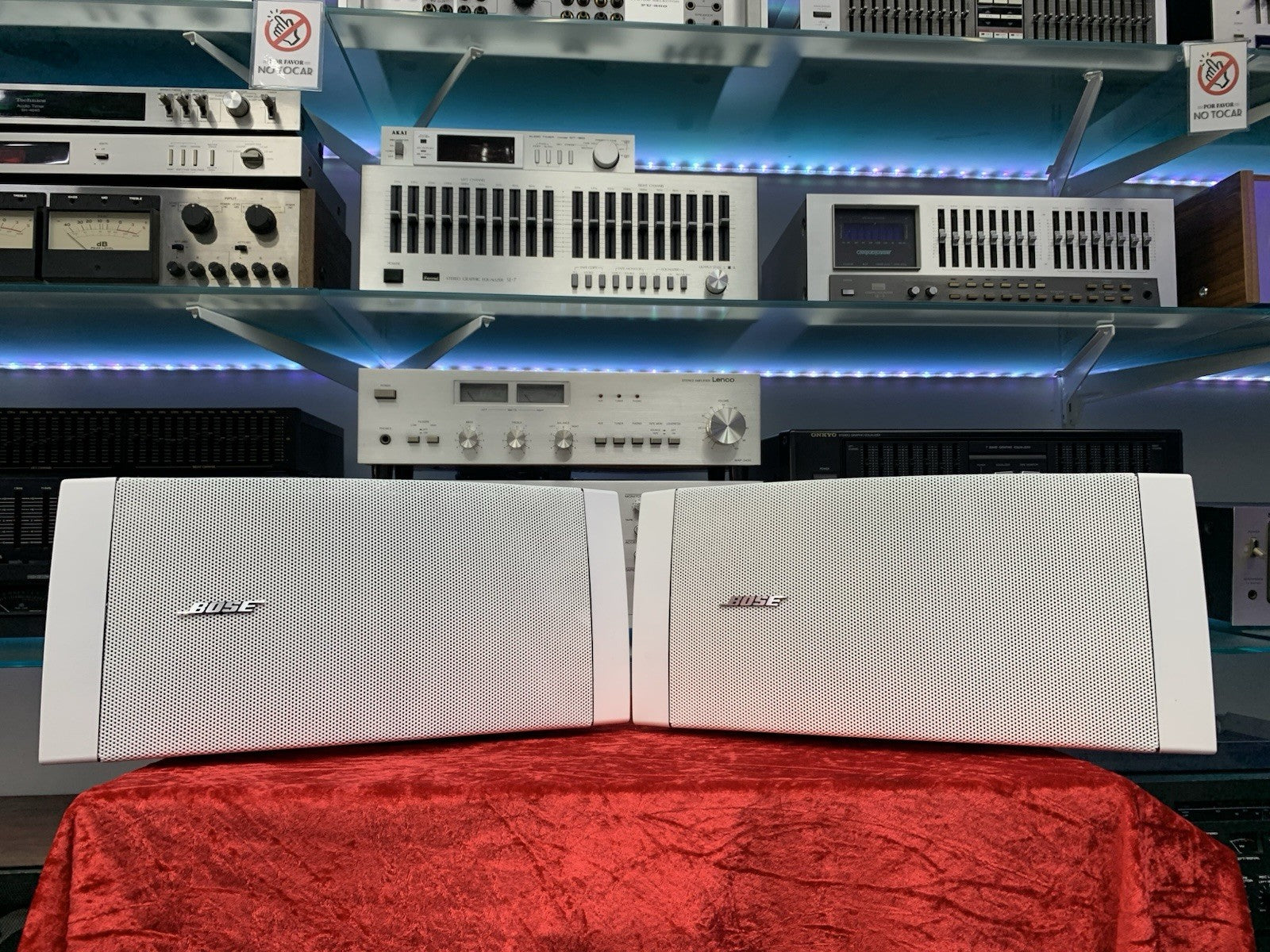 BOSE DS 100SE Free Space Commercial PRO Speaker 2Way 100Watts RMS WORK Good Look