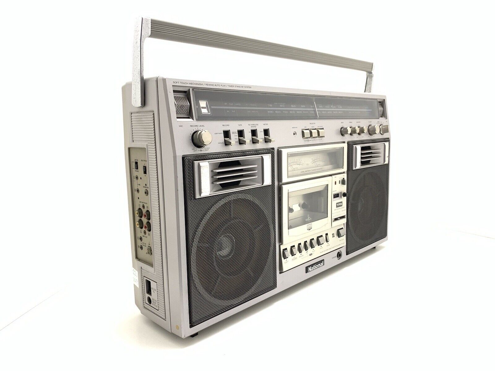 NATIONAL PANASONIC RX-5600 BOOMBOX STEREO Radio Cassette Vintage Work Good Look