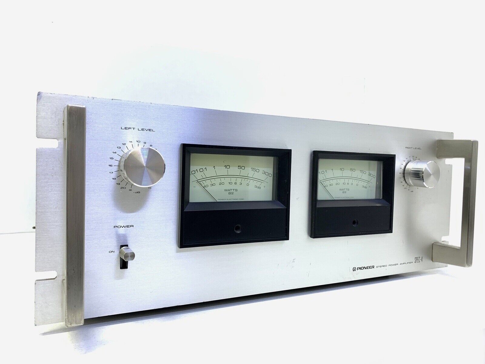 PIONEER SPEC 4 Stereo Power Amplifier Vintage 1977 Hi End 300Watts RMS Good Look
